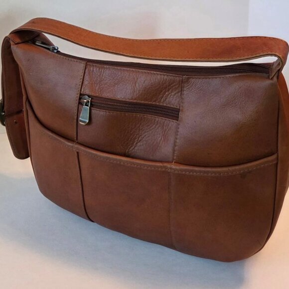 Le Donne Leather Quick Slip Shoulder Hobo HandBag - Picture 3 of 14